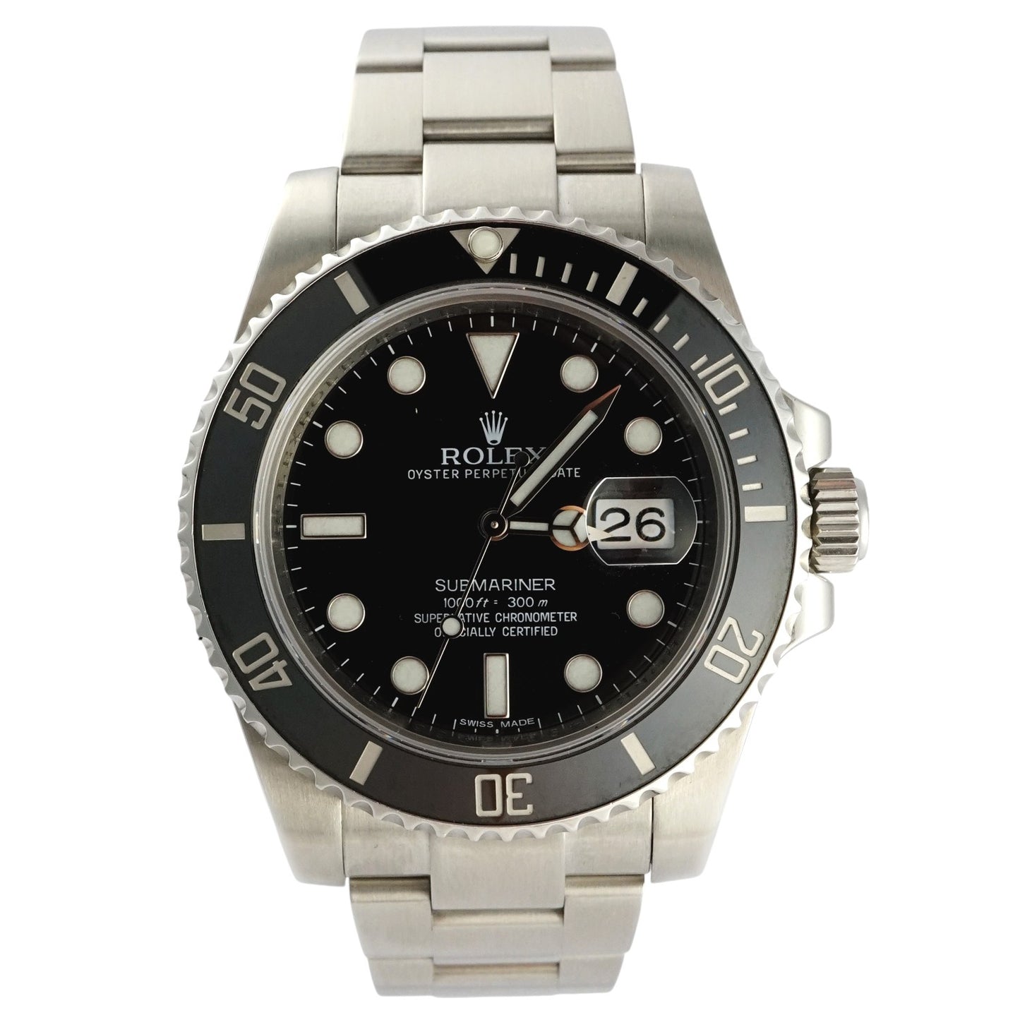 Rolex Submariner Date Black Dial 41mm - Pre-Owned