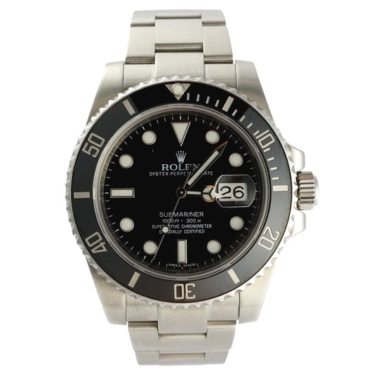 Rolex Submariner Date Black Dial 41mm - Pre-Owned