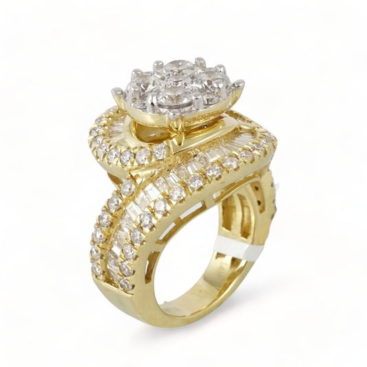 14k Gold Diamond Ring for Women image 0