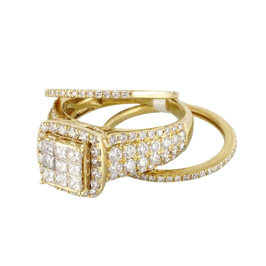 14k Gold Diamond Ring for Women image 1
