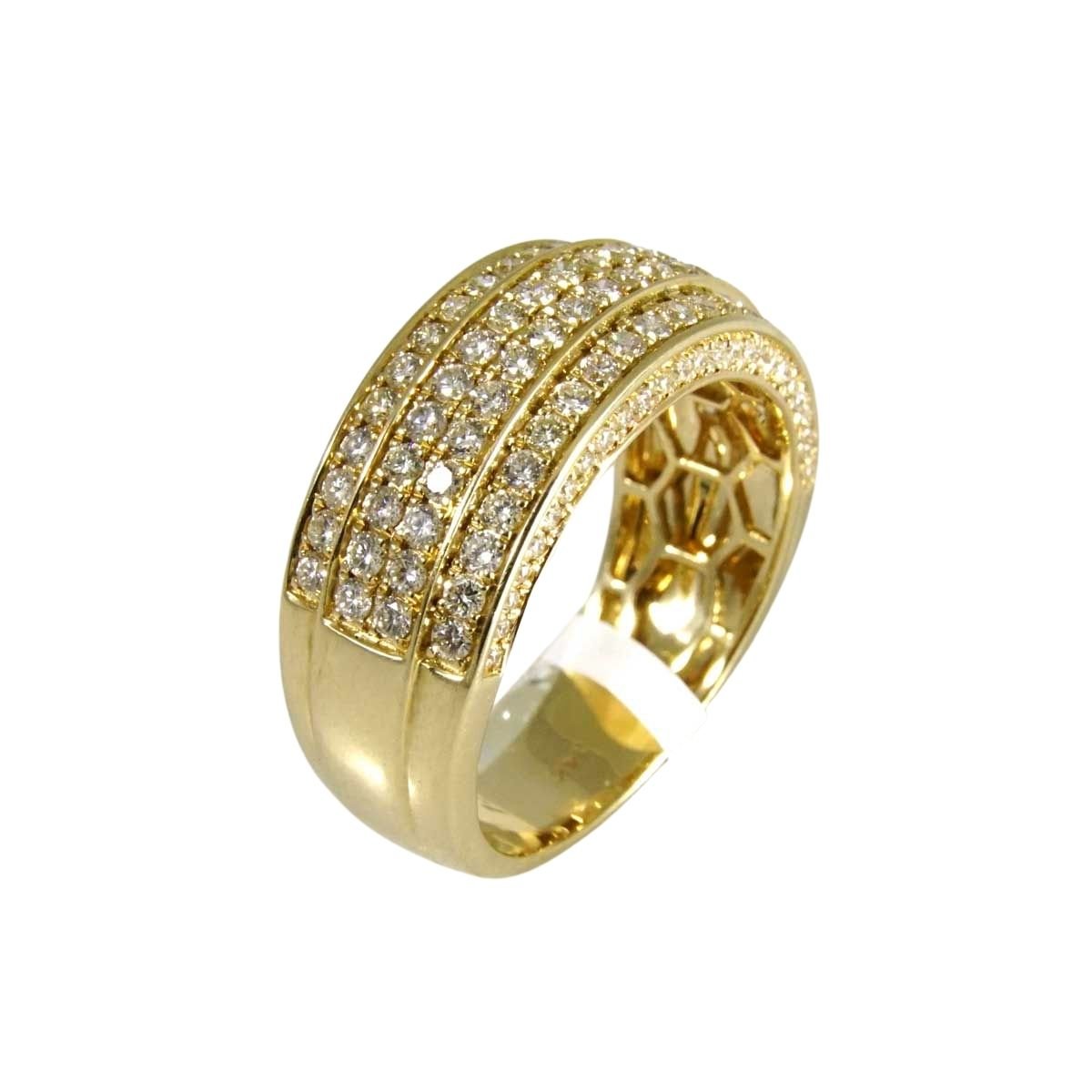 14k Yellow Gold Diamond Ring image 3