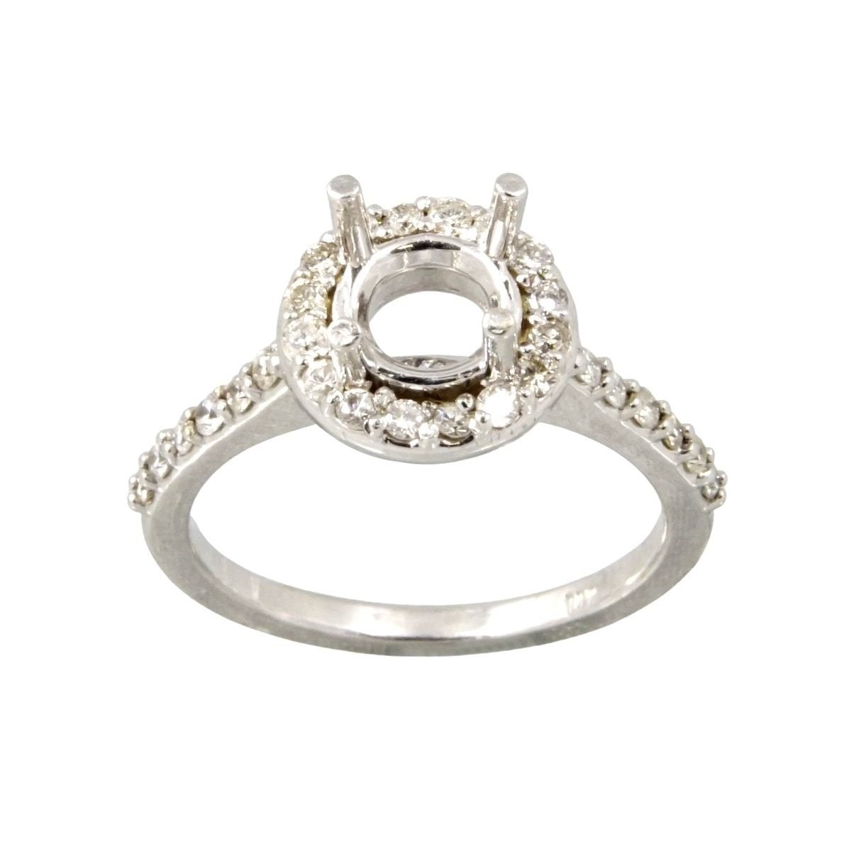 14k Gold Customized Diamond Ring Set image 2