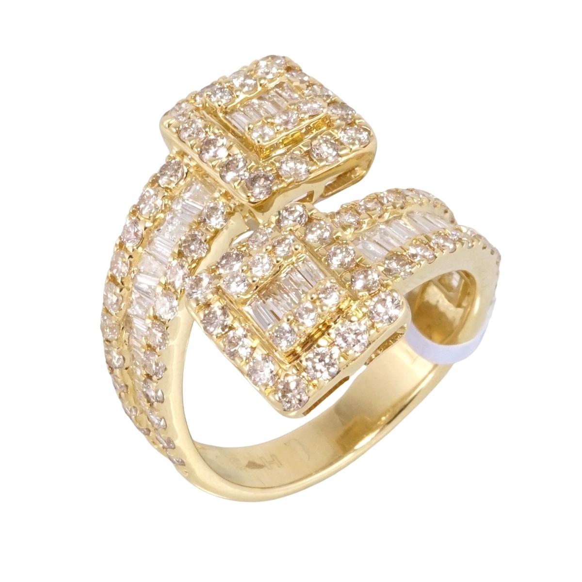 14k Yellow Gold Diamond Ring Set image 3