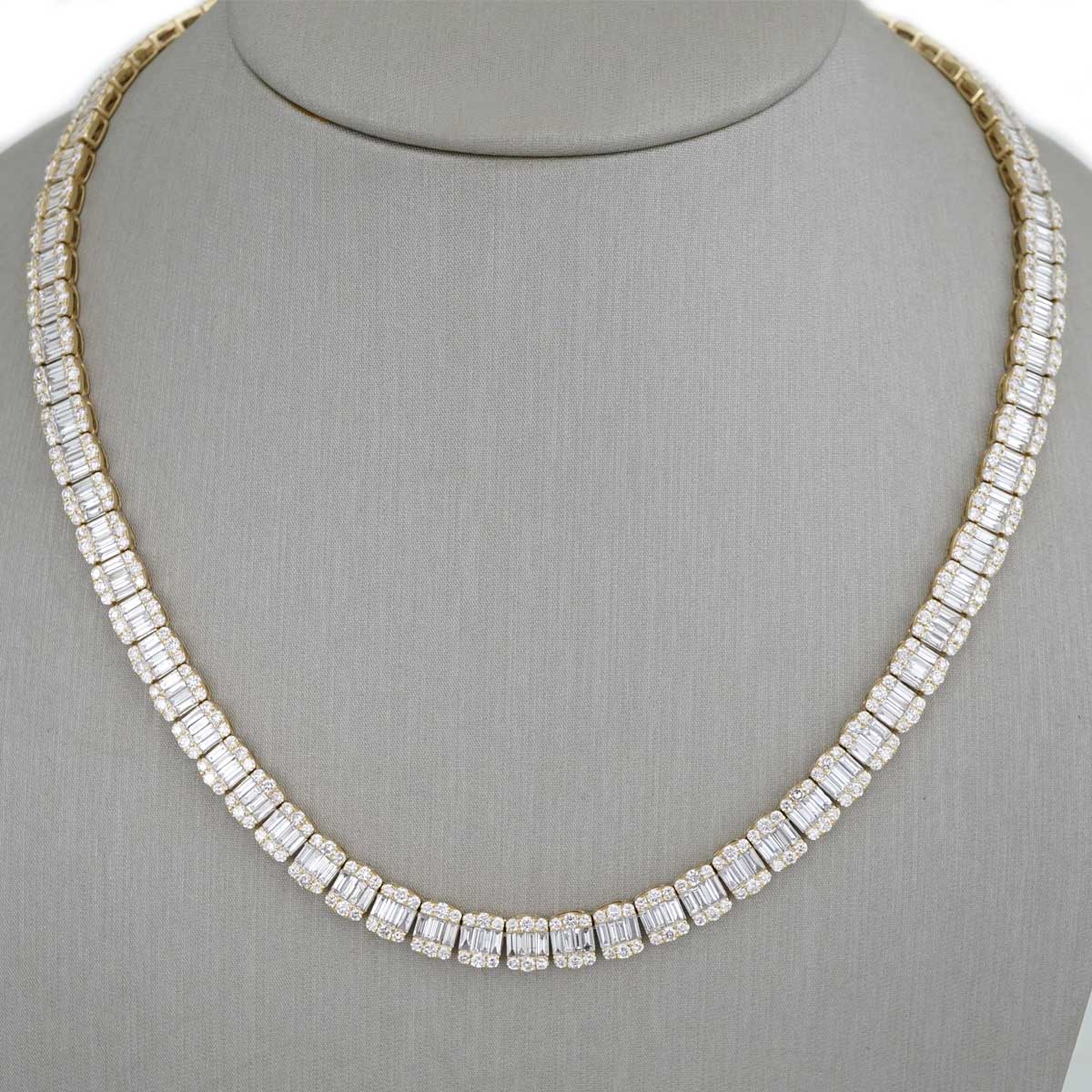 14k Gold Diamond Chain image 0
