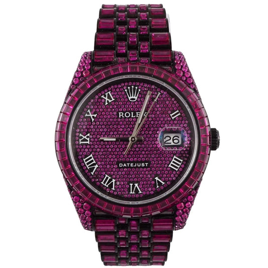 Rolex Datejust Natural Ruby 40mm - Pre-Owned image 0