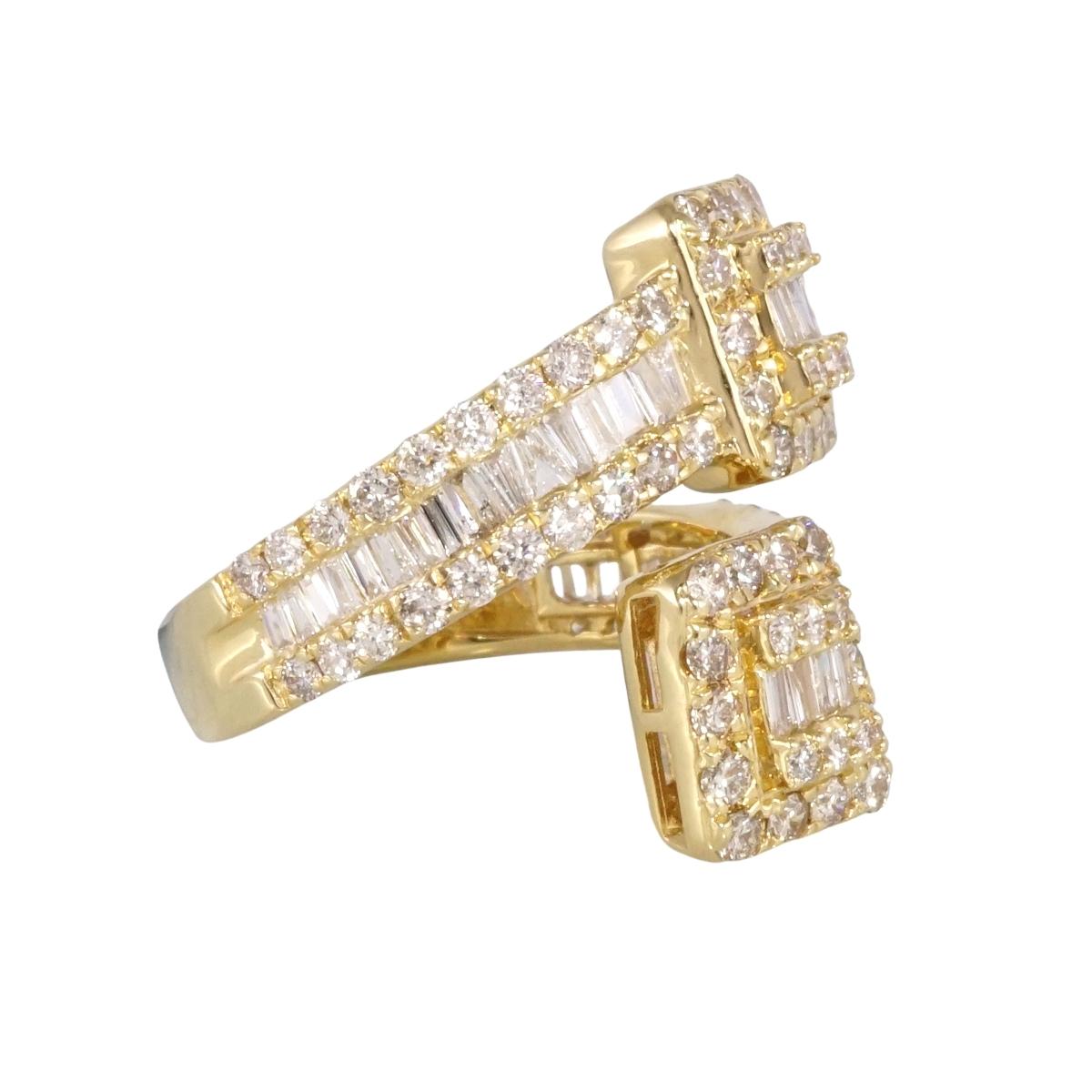 14k Yellow Gold Diamond Ring image 2