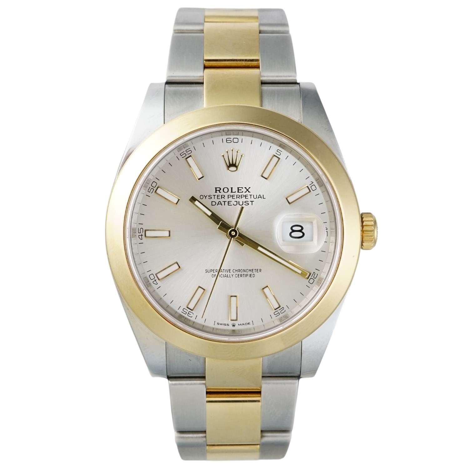 Rolex Datejust Silver Dial Automatic 41mm - Pre-Owned image 0