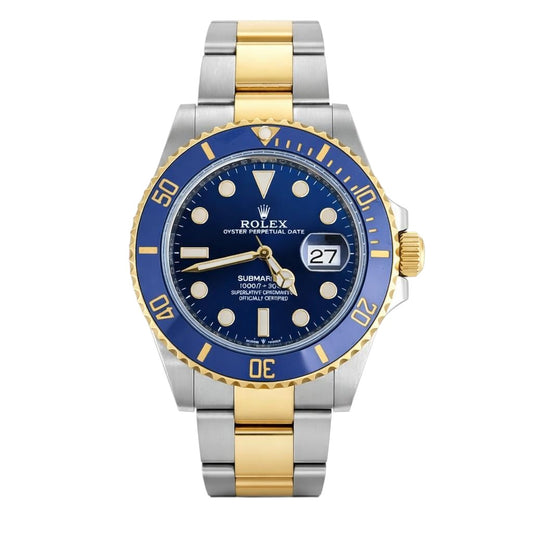 Rolex Submariner Date Two Tone Steel 41mm