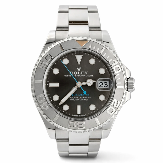 Rolex Yacht-Master Rhodium Dial 37mm 268622 w/card - Pre-Owned