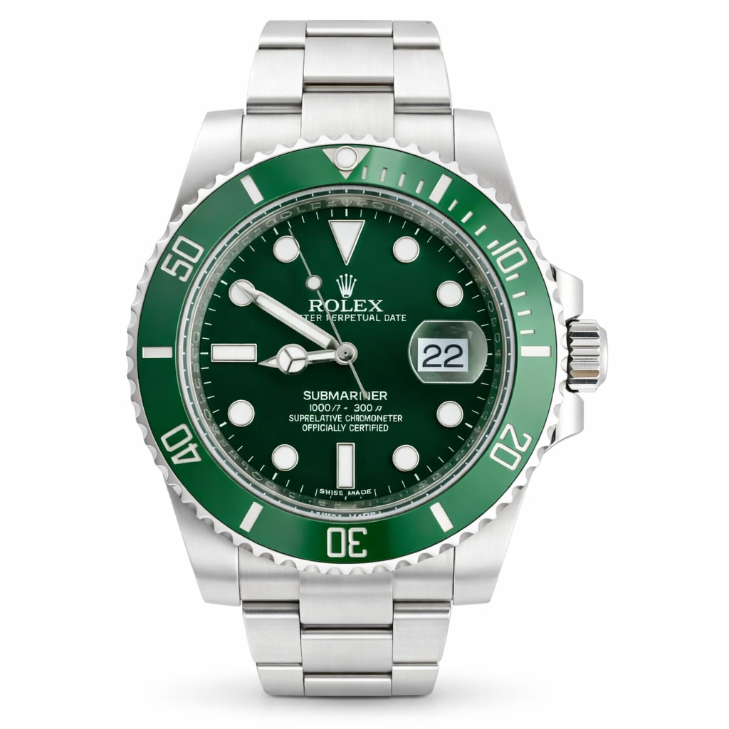 Rolex Submariner "Hulk" 40mm 116610 w/card - Pre-Owned
