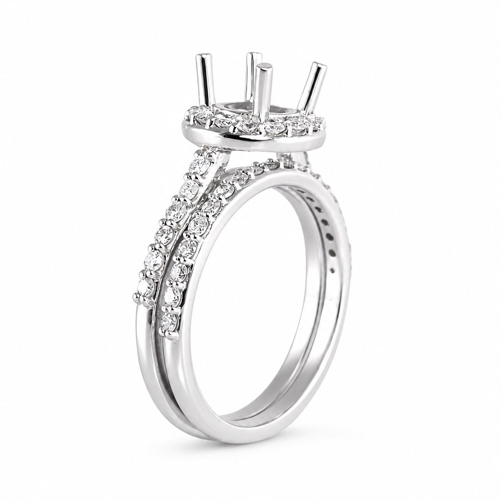 14k Engagement Duo Gold Rings
