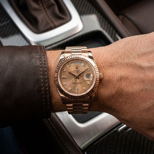 Rolex Day-Date Oyster Rose Gold 41mm - Pre-Owned