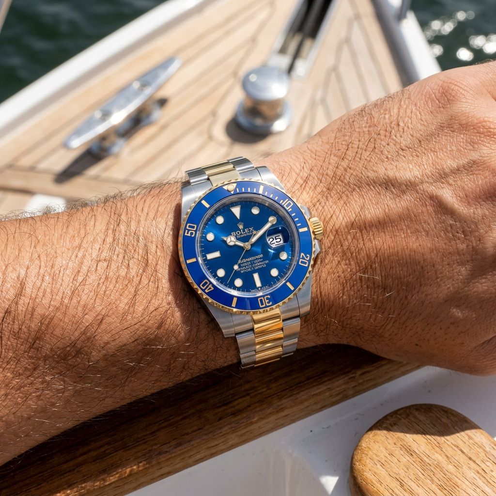 Rolex Submariner Date Bluesy Two-Tone 40mm 116613 - Pre-Owned