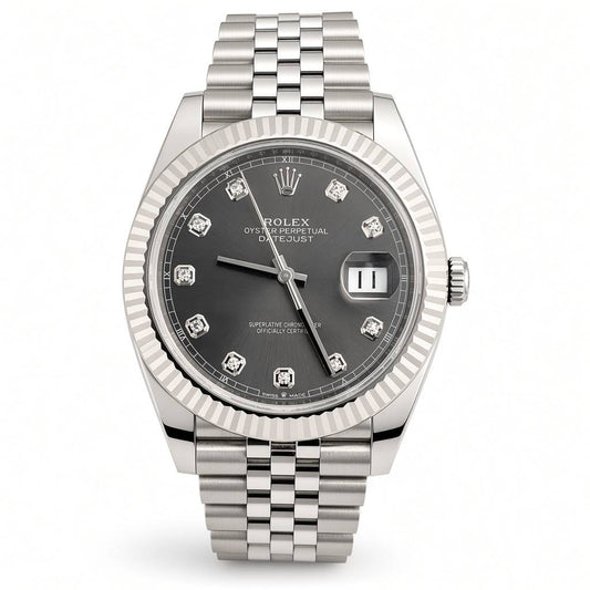 Rolex Datejust Steel 126334 41mm w/card 2025 - Pre-Owned
