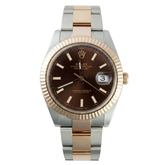 Rolex Datejust Two-Tone Rose 41mm