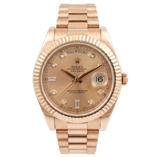 Rolex Day-Date Oyster Rose Gold 41mm - Pre-Owned
