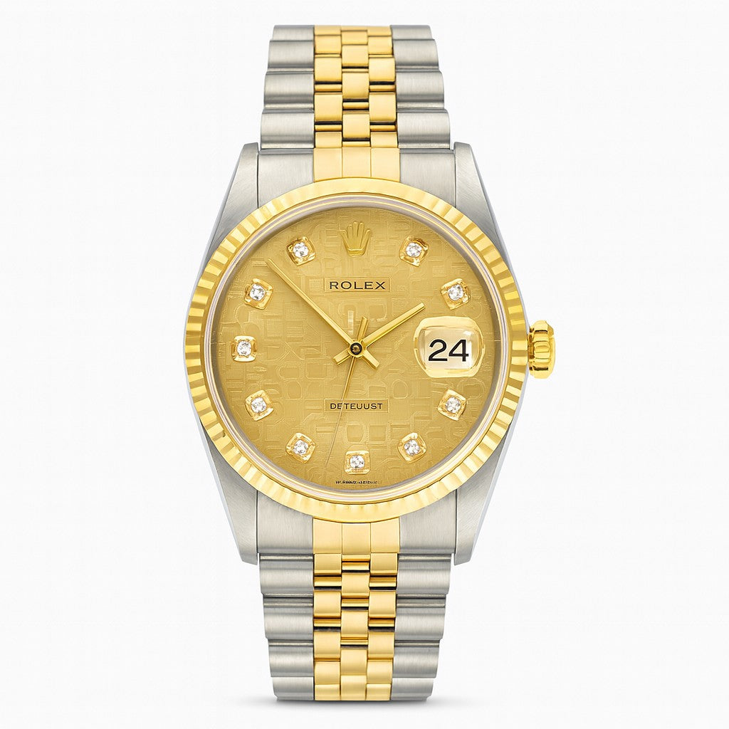 Rolex Two Tone Gold 18k Jubilee 36mm 16233 - Pre-Owned