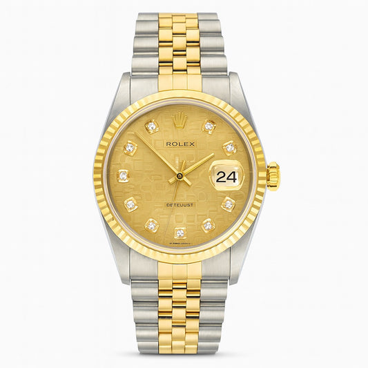 Rolex Two Tone Gold 18k Jubilee 36mm 16233 - Pre-Owned