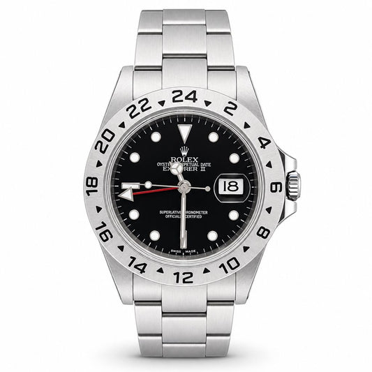 Rolex Explorer II Oytersteel 38mm 16570 - Pre-Owned