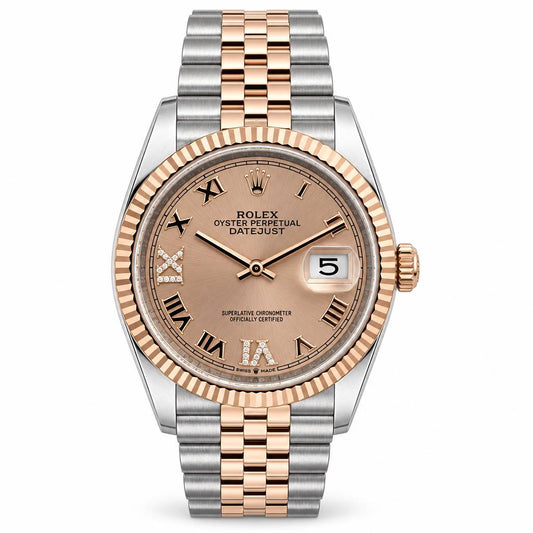 Rolex Datejust Rose Gold Jubilee M:126231 36mm - Pre-Owned